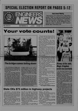 1984 October Engineers News