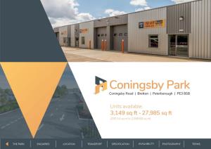 Coningsby Park Coningsby Road | Bretton | Peterborough | PE3 8SB