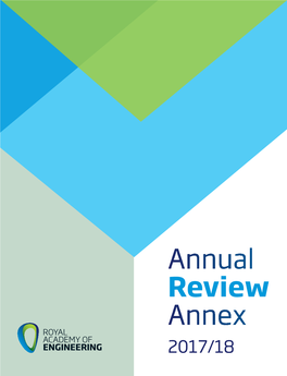 Annual Review Annex 2017/18 Annex to the Annual Review