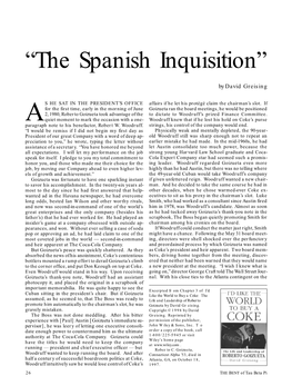 “The Spanish Inquisition”
