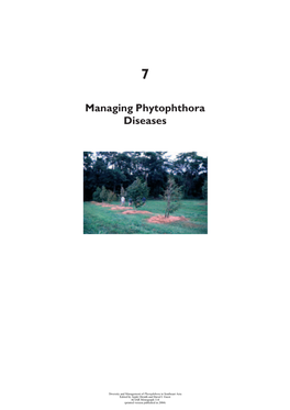 Managing Phytophthora Diseases