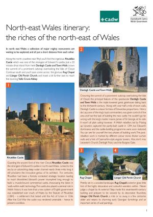 North-East Wales Itinerary: the Riches of the North-East of Wales