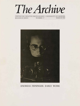 Andreas Feininger: Early Work