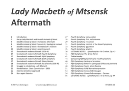 Lady Macbeth of Mtsensk Aftermath