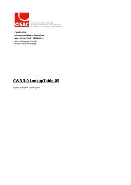 CWR 3.0 Lookuptable-05