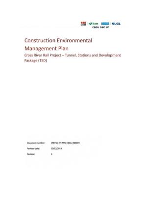 Environmental Management Sub-Plans
