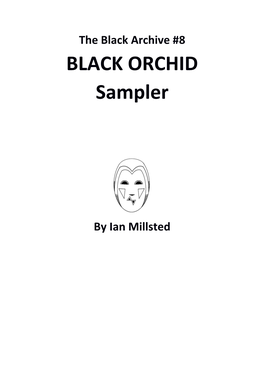BLACK ORCHID Sampler