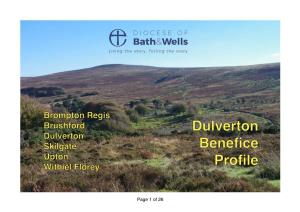 Dulverton Benefice Profile