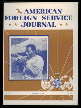 The Foreign Service Journal, October 1936