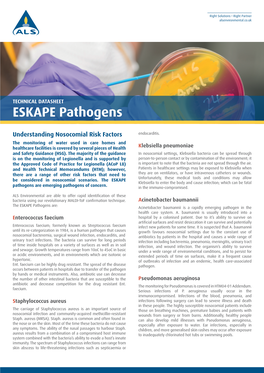 ESKAPE Pathogens