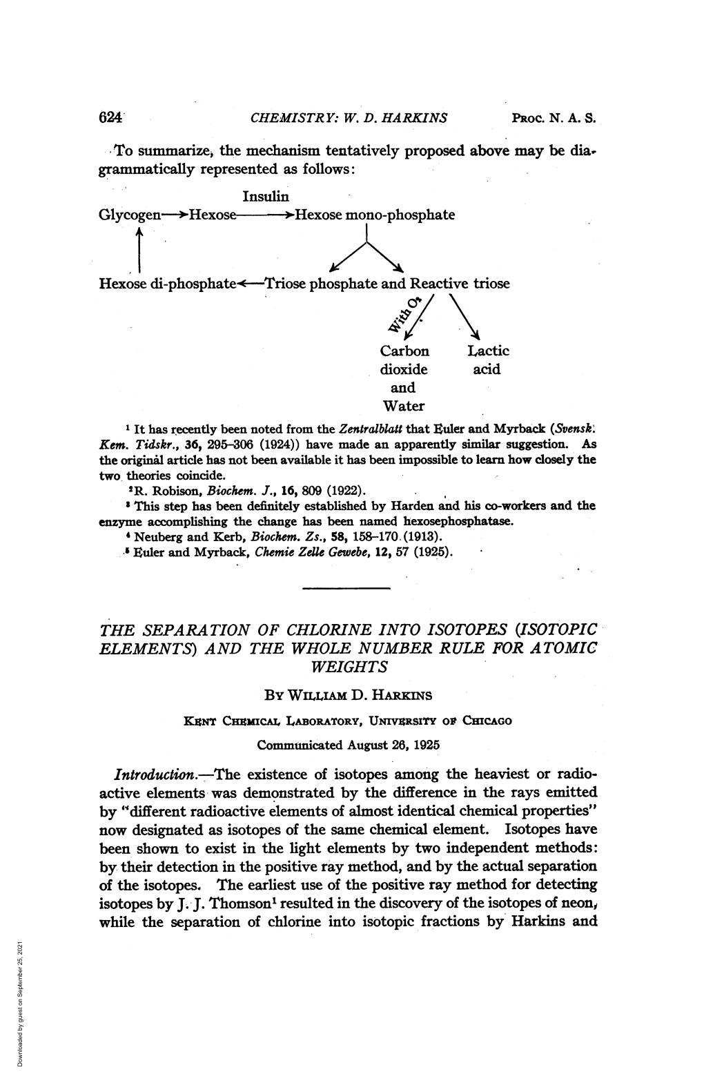 ISOTOPIC ELEMENTS) and the WHOLE NUMBER RULE for ATOMIC WEIGHTS by William D