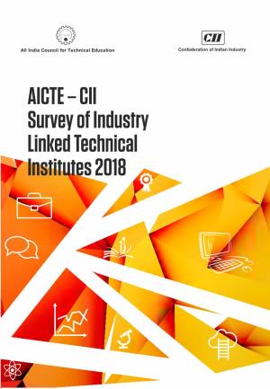 AICTE – CII Survey of Industry Linked Technical Institutes 2018 Foreword