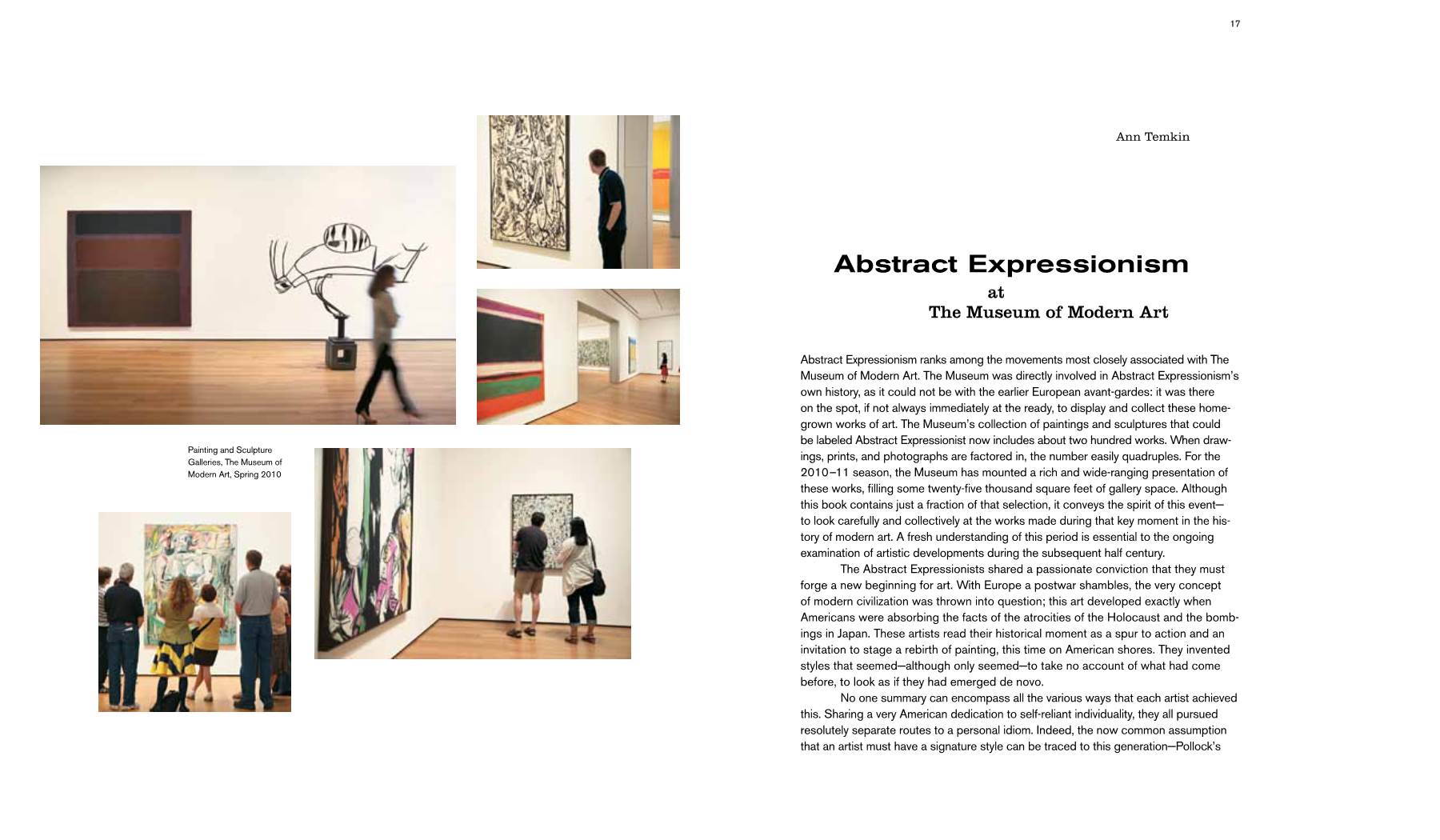 Abstract Expressionism at the Museum of Modern Art