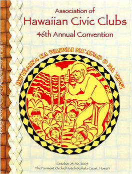 Hawaiian Civic Clubs 46Th Annual Convention
