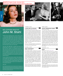 John M. Stahl (Us, 1945) Restored Print! John M