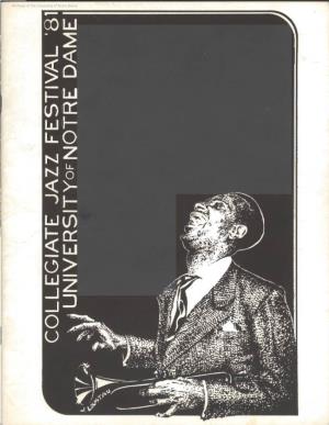 Notre Dame Collegiate Jazz Festival Program, 1981