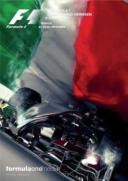 F1 GP ITALIA 2017 Media Kit