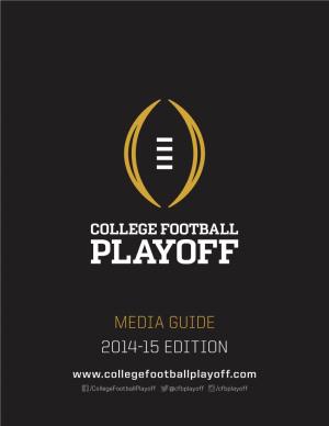 Media Guide 2014-15 Edition