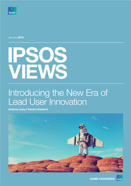 Introducing the New Era of Lead User Innovation Andrew Leary | Sandro Kaulartz