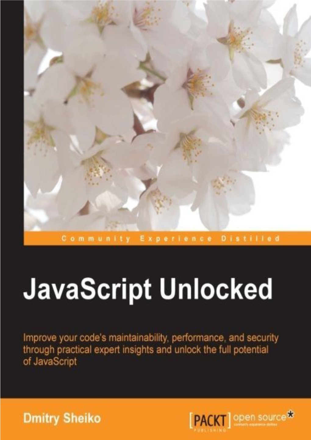 Javascript Unlocked Table of Contents