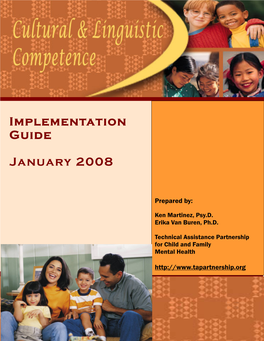 Cultural and Linguistic Competence Implementation Guide U 0