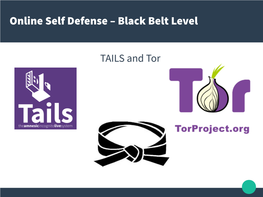 Online Self Defense – Black Belt Level
