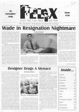 Felix Issue 1103, 1998