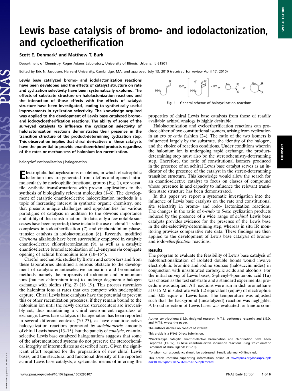 And Iodolactonization, and Cycloetherification