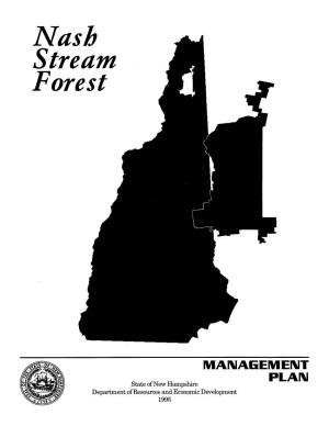 1995 Nash Stream Forest Management Plan