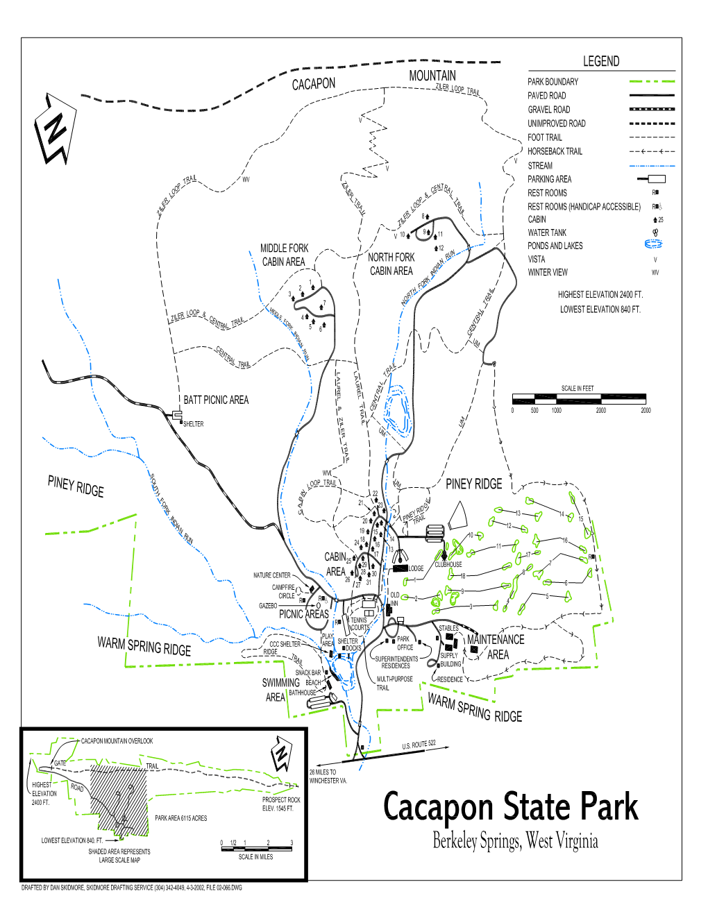 Cacapon Resort State Park - Berkeley Springs, West Virginia