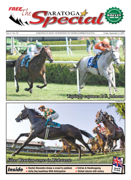 Inside Inside F Golly Day Headlines with Anticipation F Etched Returns with Victory Here & There at Saratoga