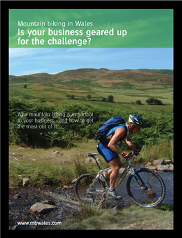 Mountain Biking in Wales Guide for Businesses