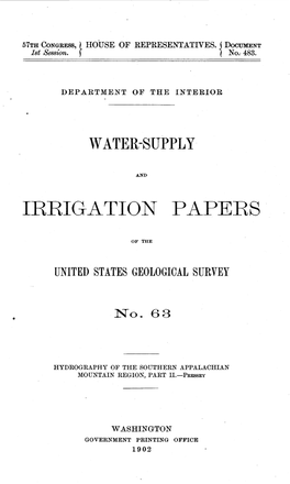 Irrigation Papers