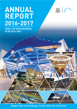 Annual Report 2016-2017 Year 1 of Our Strategic Plan 2016-2021
