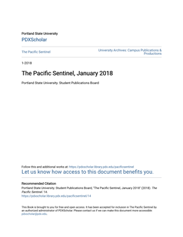 The Pacific Sentinel, January 2018