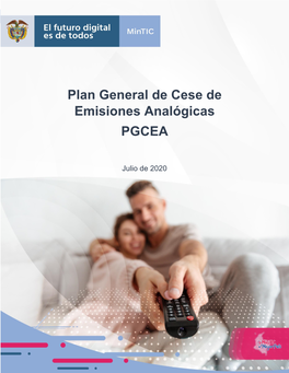 Plan General De Cese De Emisiones Analógicas PGCEA