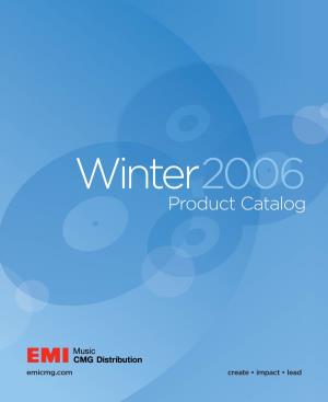 Winter 2006 Product Catalog