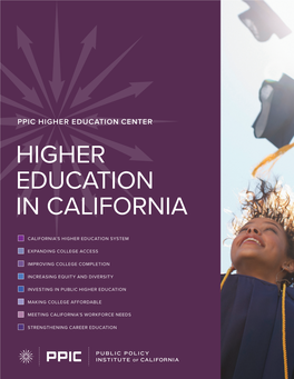 Higher Education in California