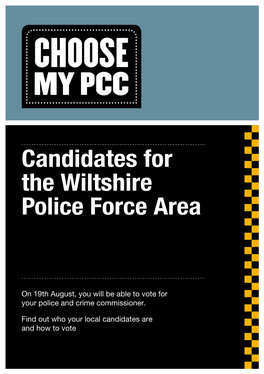 Candidates for the Wiltshire Police Force Area