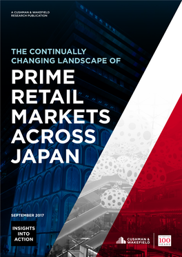 Prime Retail Markets Across Japan