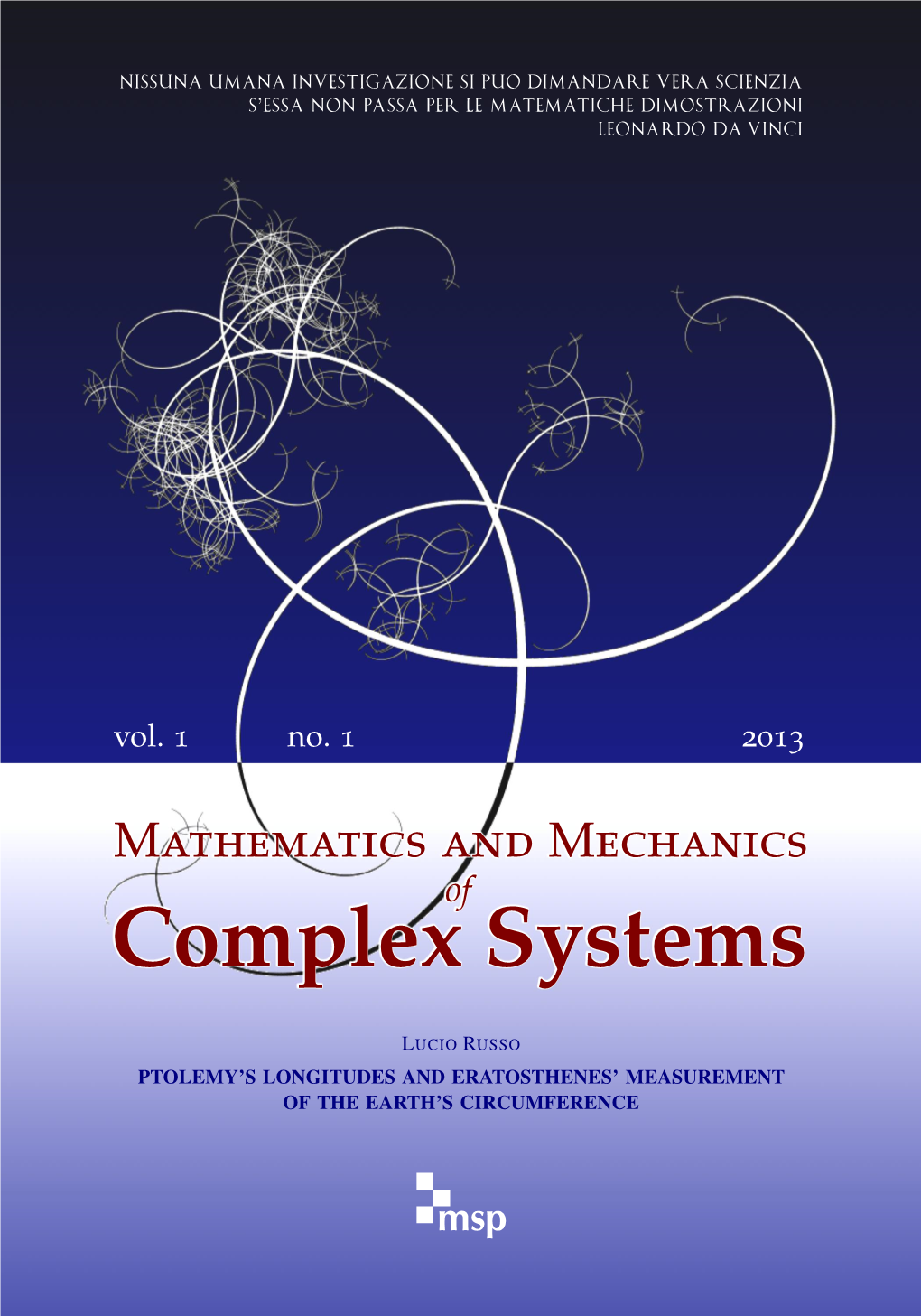 Ptolemy's Longitudes and Eratosthenes' Measurement of The