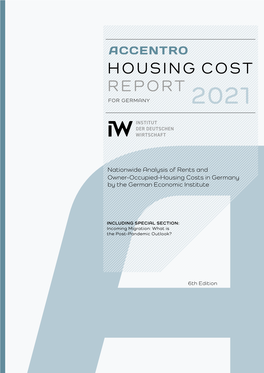 Housing Cost Report for Germany 2 021