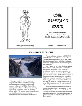 The Buffalo Rock, November 2007