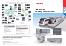 Traction and Auxiliary Power Systems for 21 Train Sets Comprised of 63 Cars