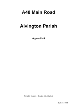 A48 Main Road Alvington Parish