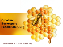 Croatian Beekeepers Federation (CBF)