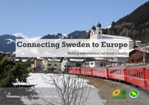 Connecting Sweden to Europe Making International Rail Travel a Reality