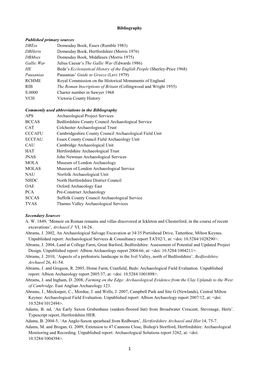 Dbherts Domesday Book, Hertfordshire