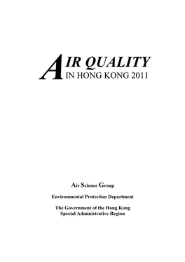Air Quality in Hong Kong 2011