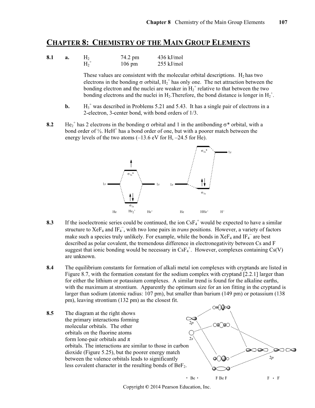 Chapter Chemistry Of The Main Group Elements Docslib